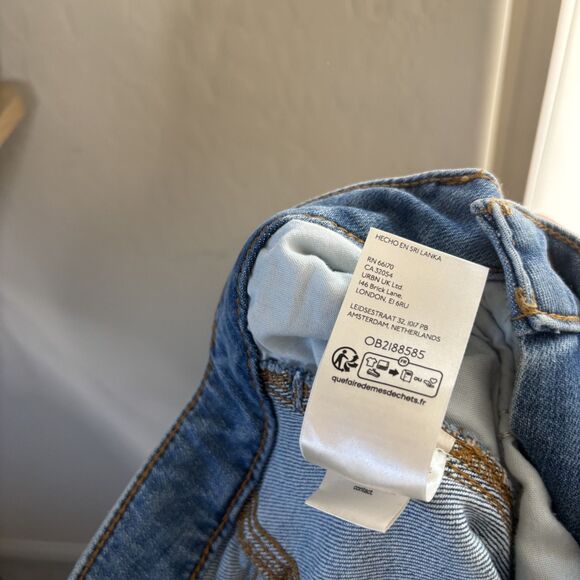 Pilcro Kenna Mid Rise Heritage Barrel Jeans Heart - Picture 4 of 8